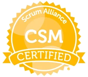 Selo CSM, Certified ScrumMaster, Scrum Alliance